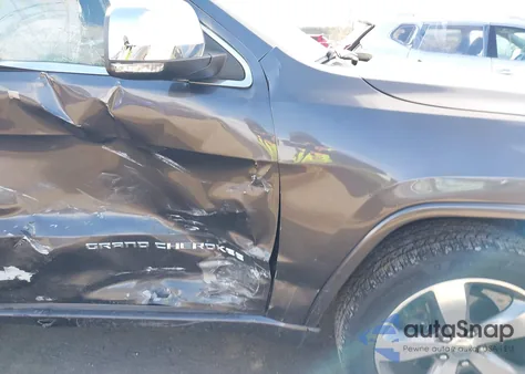 2014 Jeep Grand Cherokee Overland z USA, uszkodzony, nr VIN 1C4RJFCG6EC474380